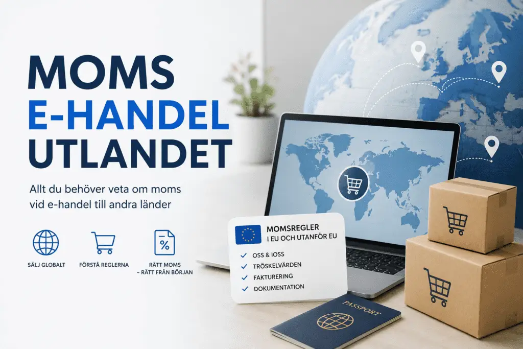 Den här bilden visualiserar internationell e-handel