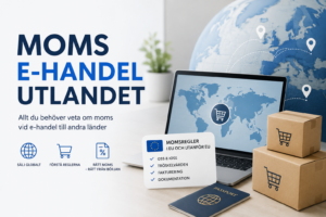 Den här bilden visualiserar internationell e-handel